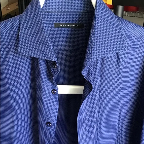 HAMMER MADE Dress/Casual Button-down Shirt