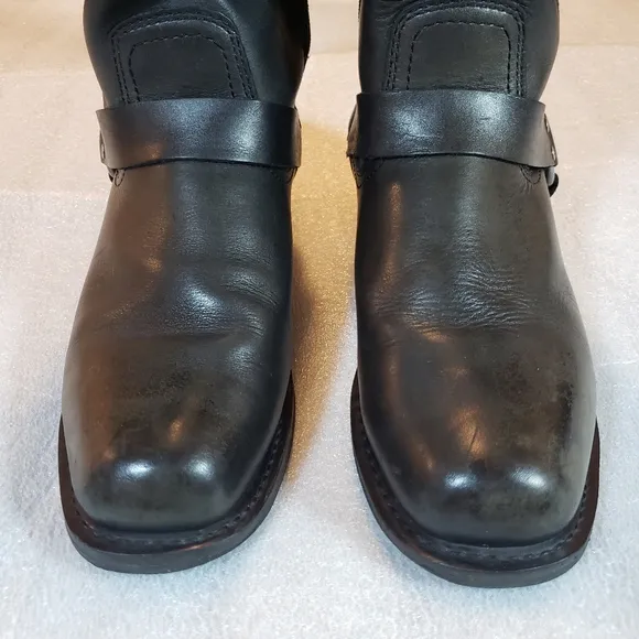 Harley Davidson Men's 10W Hustin 11in Waterproof Harness Motorcycle Boots D95353