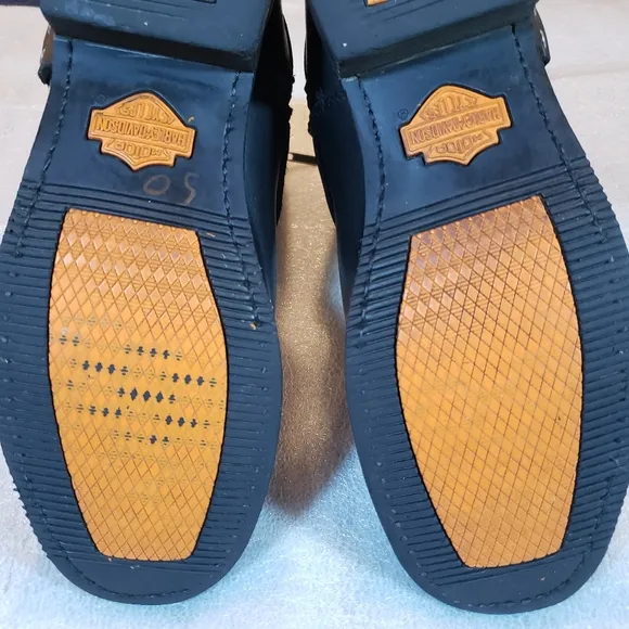 Harley Davidson Men's 10W Hustin 11in Waterproof Harness Motorcycle Boots D95353