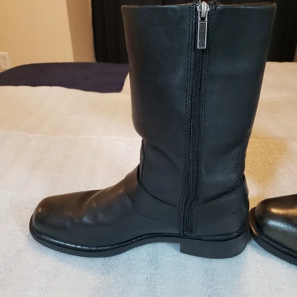 Harley Davidson Men's 10W Hustin 11in Waterproof Harness Motorcycle Boots D95353