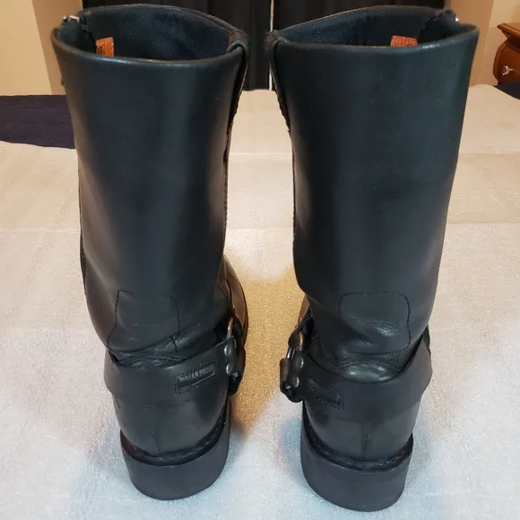 Harley Davidson Men's 10W Hustin 11in Waterproof Harness Motorcycle Boots D95353