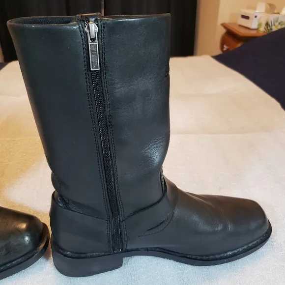 Harley Davidson Men's 10W Hustin 11in Waterproof Harness Motorcycle Boots D95353