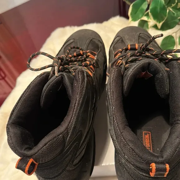 Harley-Davidson Men's Cross Roads II Lace Up Black Hiking Boots Shoes size 13