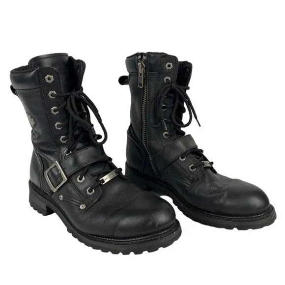 Harley Davidson Men's Waterproof Riding Boots Size 9.5