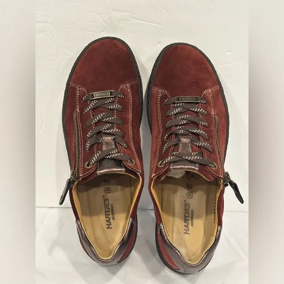 Hartjes  Phil Side Zip Orthopedic Shoe Comfort Australia Women's Size 7.5