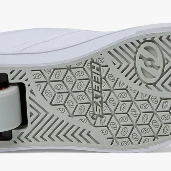 Heelys Unisex-Child J3t Wheeled Heel Shoe - White