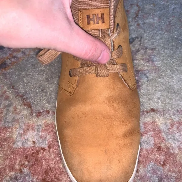 Helly Hansen Brown Leather GERTON Waterproof High Top Boots Shearling Size 7