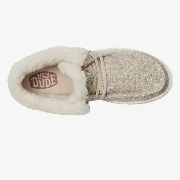 Hey Dude Wendy Fold Stitch Cozy (Tan)