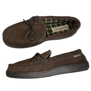 Hideways By LB Evans Marion Men’s Size 11 Suede Moccasin Slippers New