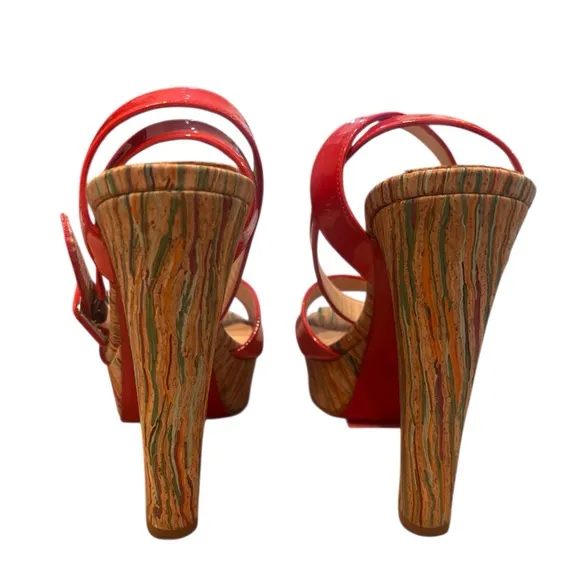 High Heeled Criss Cross Front Sandal, Christian Louboutin