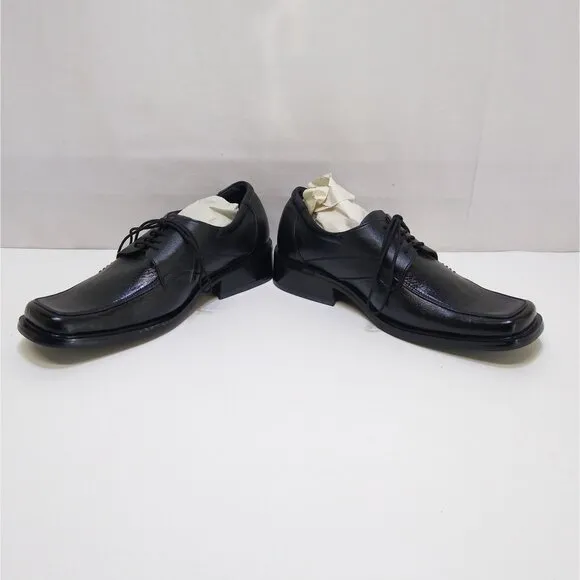 HOANG-DZA 75 NBO-GIA-TO-DN Leather Dress Shoes Square Toe Men's Size 8 NWOT