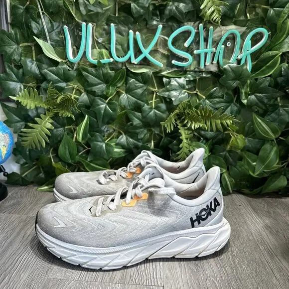 Hoka One One Arahi 6 Mens 8.5 D Shoes Running Walking Gym Gray 1123194 HMBC