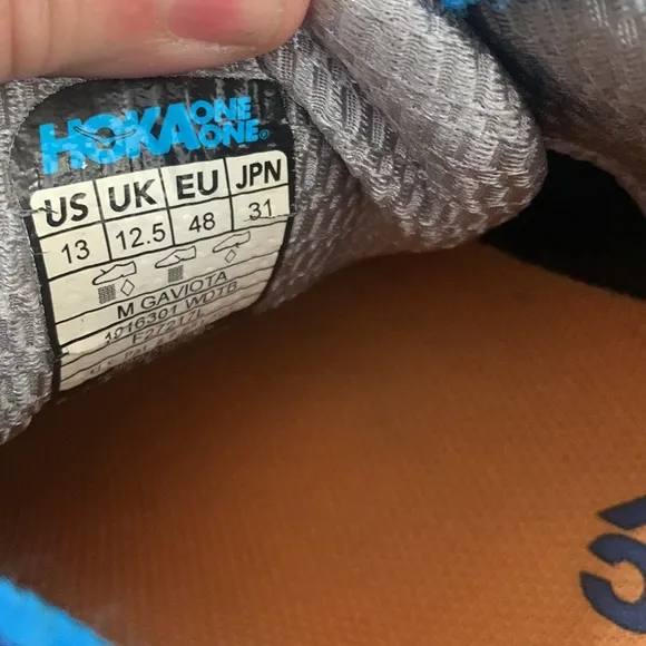 HOKA One One ‘GAVIOTA’ Sneakers in Wild Dove/True Blue