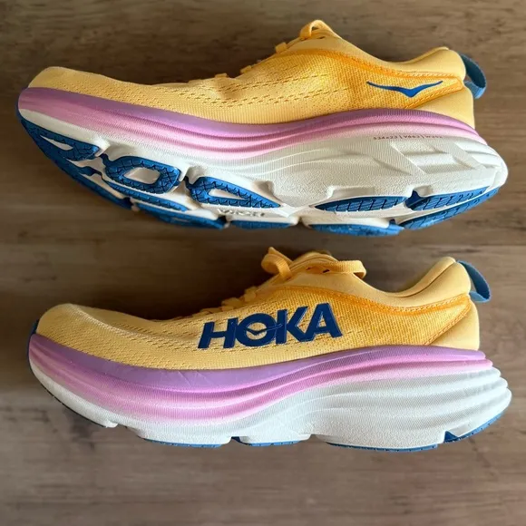 Hoka One One Women's Bondi 8 (Impala/Cyclamen) Size US 7.5