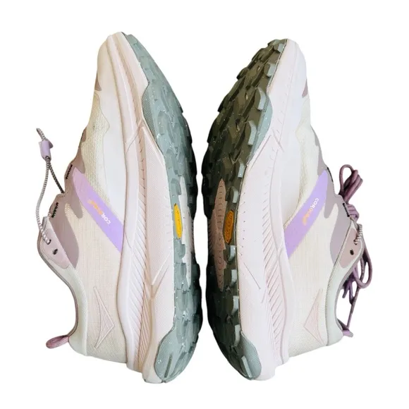 HOKA Women's Transport GTX sneaker Shoes in pink/light purple EUC