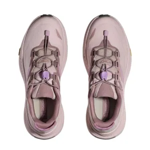 HOKA Women's Transport GTX sneaker Shoes in pink/light purple EUC