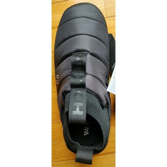 Holden OuterWear Quilted Puffy Slip On Shoes Black - Large NWT