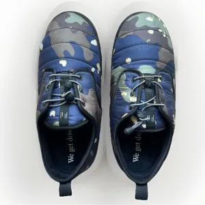 HOLDEN PUFFY SLIP-ON SHOES Sz L Men’s 10-12 Nylon Water Repellent Camouflage