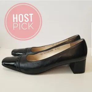 Host Pick Salvatore Ferragamo Black Court Shoes