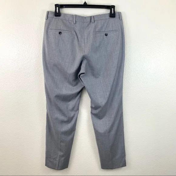 Hugo Boss Genius5 Slim Fit Dress Pants Grey 40S