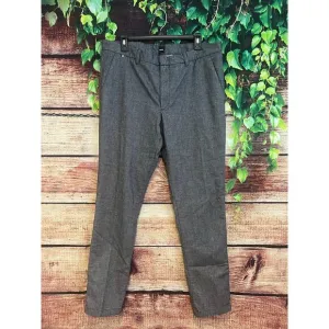 Hugo Boss Kaito Slim Fit Stretch Dress Pants Trousers Slacks Tweed Men's 36R