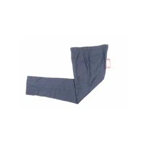 HUGO BOSS Mens Navy Flat Front, Slim Fit Suit Separate 32R
