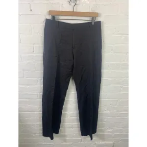 Hugo Boss Men's Straight Leg Extra-Slim Fit Dress Pants Black Size 32R