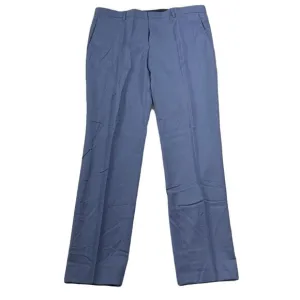 Hugo‎ Boss Slim-Fit Dress Pants Mens 38 x 33 Bright Blue Wool $198