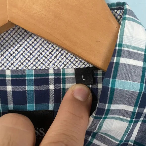 Hugo Boss Slim Fit Dress Shirt Sz‎ L
