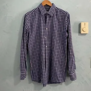 Hugo‎ Boss Slim Fit Navy Blue with Purple Dress