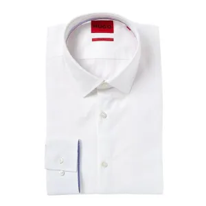 Hugo Hugo Boss Mens  Slim Fit Dress Shirt, White