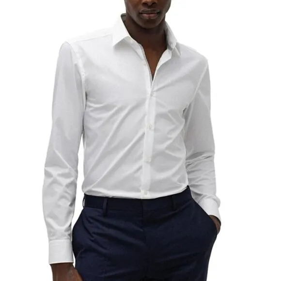 HUGO Koey Cotton Slim Fit Dress Shirt