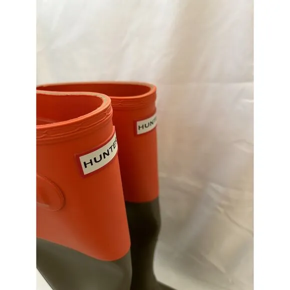 Hunter Original Boots 4 Tall Gloss Rain Black Waterproof Knee High