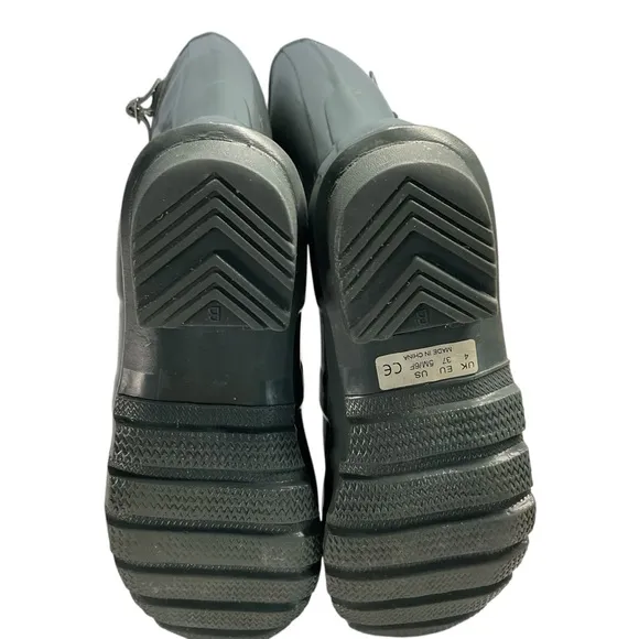 Hunter Women’s Original Tall Gloss Gray Rain Boots Size 6