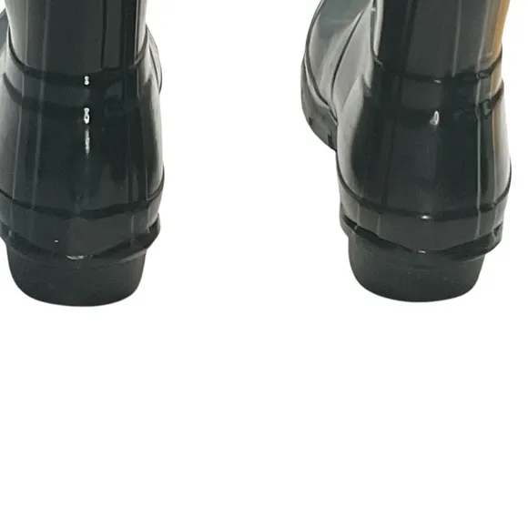Hunter Women’s Original Tall Gloss Gray Rain Boots Size 6