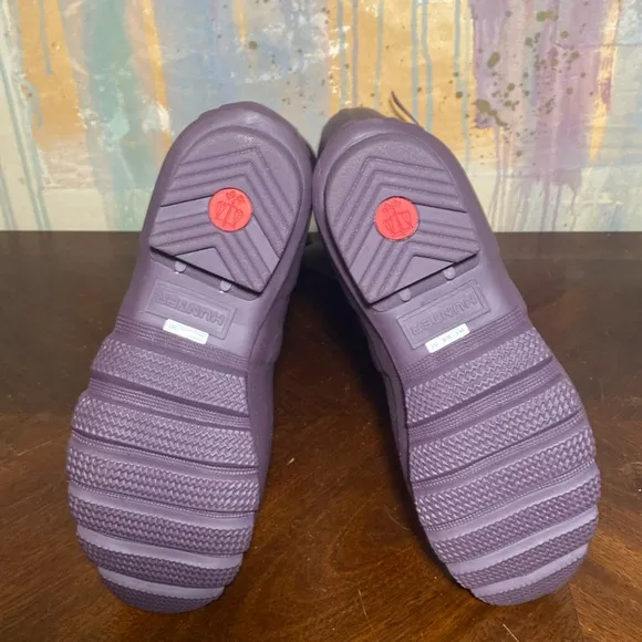 Hunter Womens Original Tall PURPLE URCHIN (PRO) waterproof boots size 7 NWT