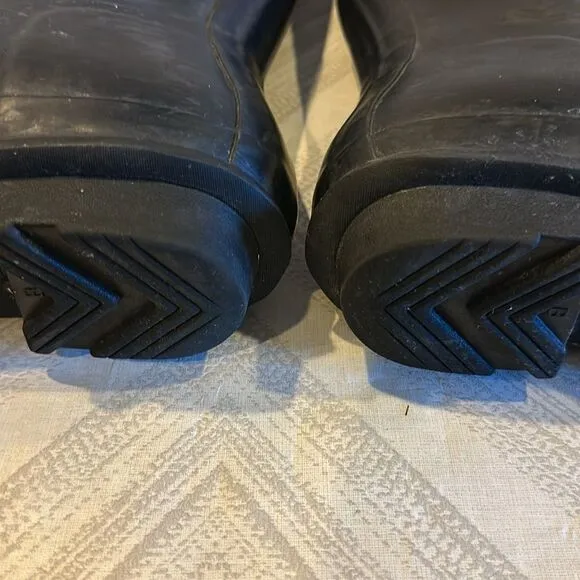 Hunter Women's Original Tall Rain Black Boots - Size 8