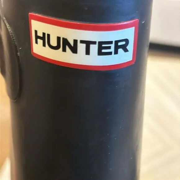 Hunter Women's Original Tall Rain Black Boots - Size 8