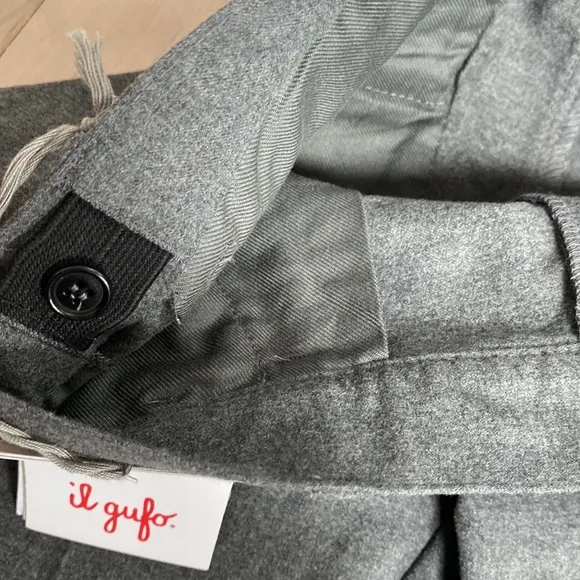 Il Gufo Italian boys super soft stretch grey dress pants