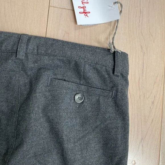 Il Gufo Italian boys super soft stretch grey dress pants
