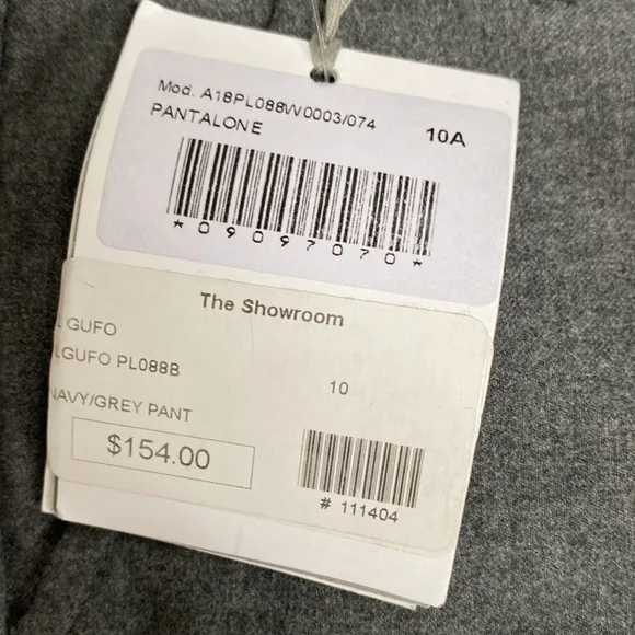 Il Gufo Italian boys super soft stretch grey dress pants