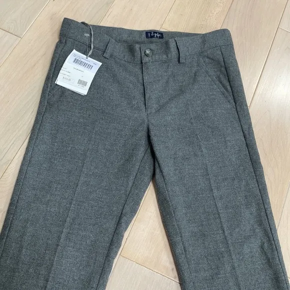 Il Gufo Italian boys super soft stretch grey dress pants