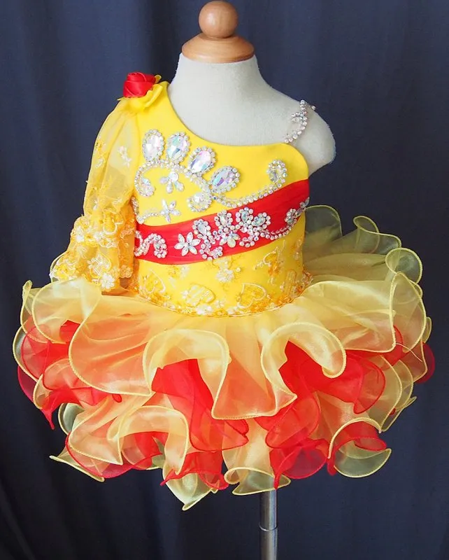 Infant/toddler/baby/children/kids Glitz Girl's Pageant Dress/clothing for birthday,christmas,flower girl,gift, 1~4T G106-8