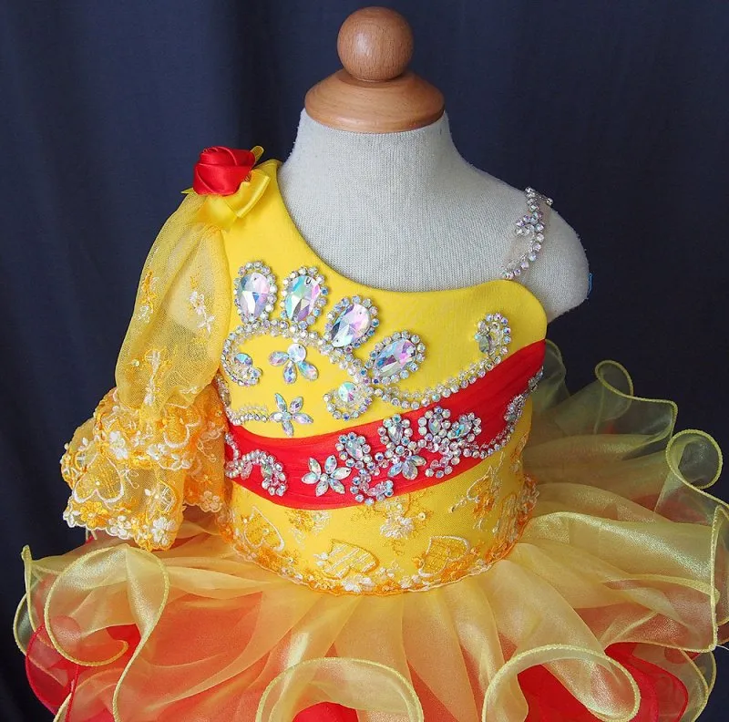 Infant/toddler/baby/children/kids Glitz Girl's Pageant Dress/clothing for birthday,christmas,flower girl,gift, 1~4T G106-8
