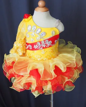 Infant/toddler/baby/children/kids Glitz Girl's Pageant Dress/clothing for birthday,christmas,flower girl,gift, 1~4T G106-8