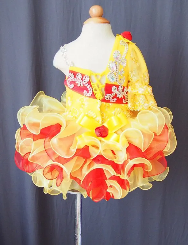 Infant/toddler/baby/children/kids Glitz Girl's Pageant Dress/clothing for birthday,christmas,flower girl,gift, 1~4T G106-8