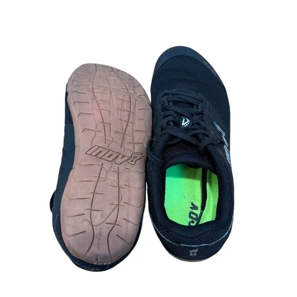 Inov Bare-XF 210 V3 size 7.5 men, 9 women, black gum, cross training, running