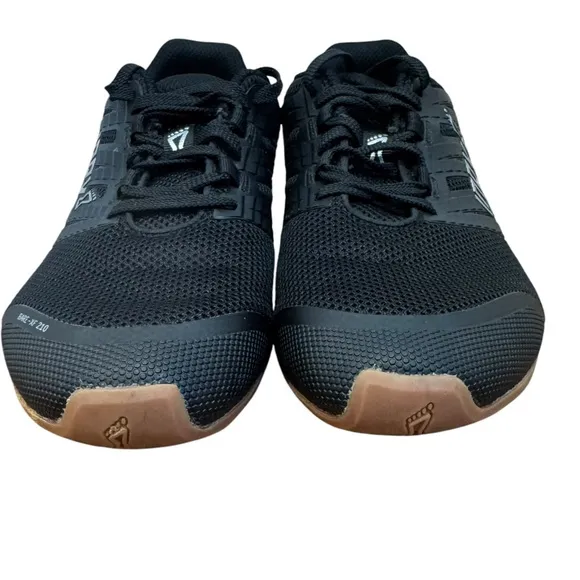 Inov Bare-XF 210 V3 size 7.5 men, 9 women, black gum, cross training, running