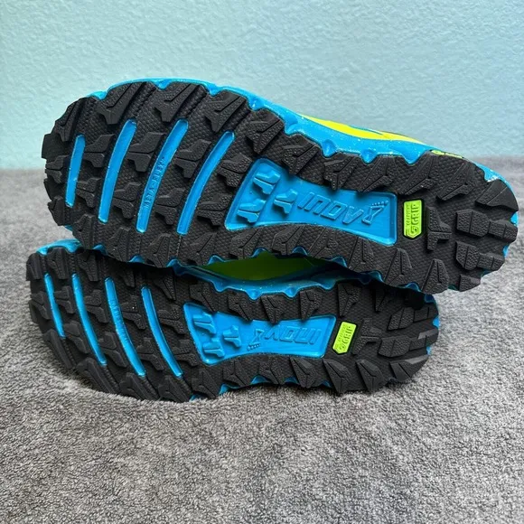 Inov8 Shoes Mens 8.5 Blue Terraultra G 270 Hiking Trail Running Cross Trainer