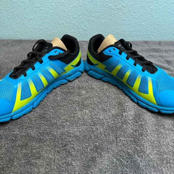 Inov8 Shoes Mens 8.5 Blue Terraultra G 270 Hiking Trail Running Cross Trainer